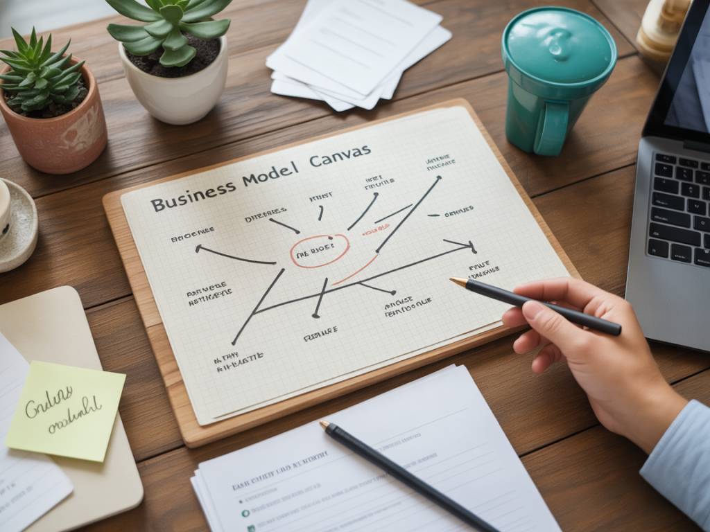 Business model canvas exemple pour structurer son projet efficacement
